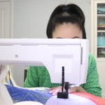 Jen Behind Janome 7700 Sewing Machine