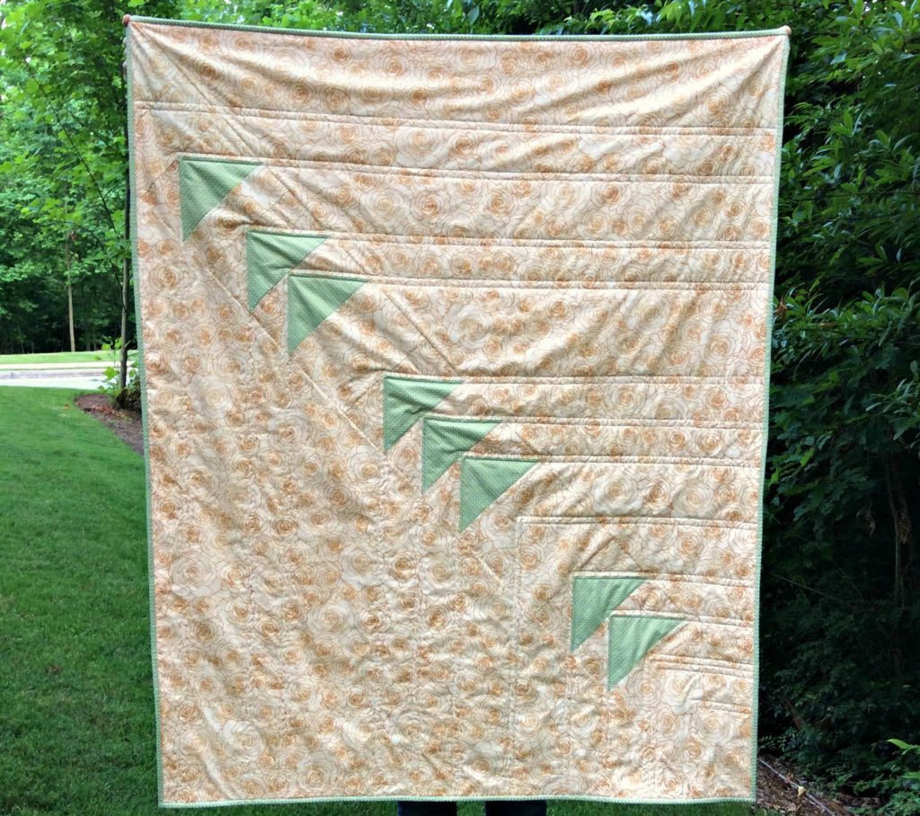 Sewing-Report-Priory-Square-Steeping-Awakening-Gold-Roses-Cotton-and-Steel-Flying-Geese-Quilt-Full-Shot-Cropped