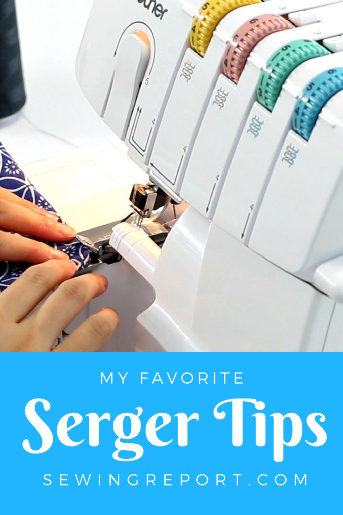 Brother 1034D serger tips